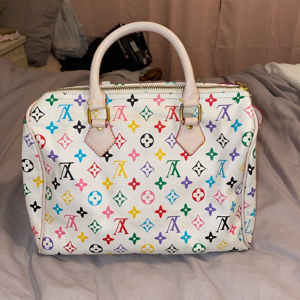 multi color inspired bag